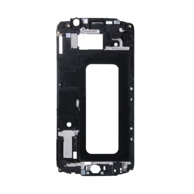 Lcd Frame Middle Chassis For Samsung Galaxy S6 Dual Sim 32gb Gold By - Maxbhi Com