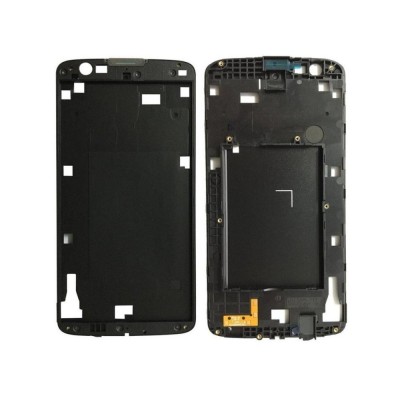 Lcd Frame Middle Chassis For Lg K7i White By - Maxbhi Com