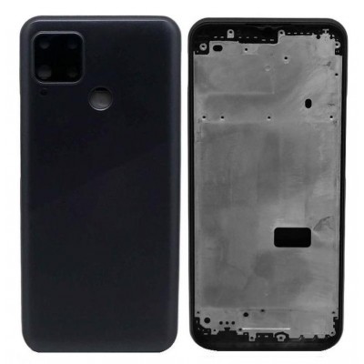 Full Body Housing For Realme C15 Black - Maxbhi Com