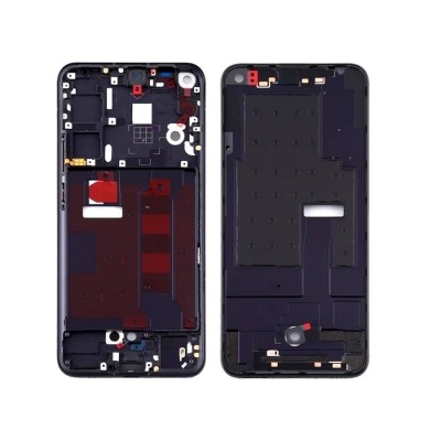 Lcd Frame Middle Chassis For Huawei Nova 7 Se Black By - Maxbhi Com