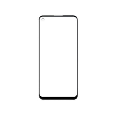 Replacement Front Glass For Honor 9c Black By - Maxbhi Com
