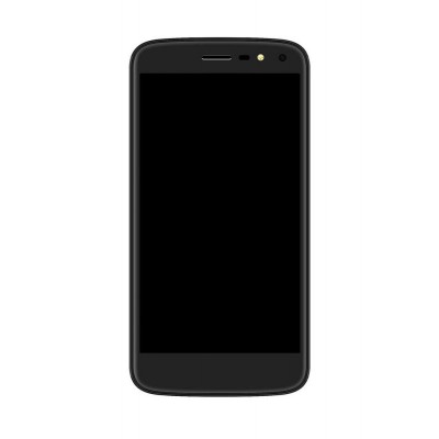 Lcd Frame Middle Chassis For Blu C5 2019 Red By - Maxbhi Com