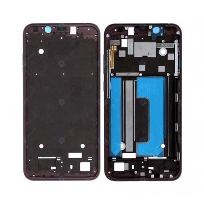 Lcd Frame Middle Chassis For Nokia 7 1 Plus Red By - Maxbhi Com