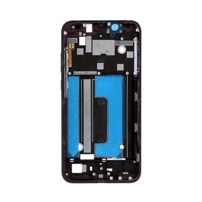 Lcd Frame Middle Chassis For Nokia 7 1 Plus Red By - Maxbhi Com