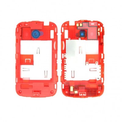 LCD Frame Middle Chassis for HTC Desire C  White