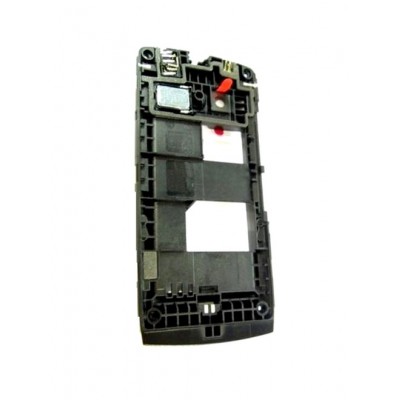 Lcd Frame Middle Chassis For Nokia Asha 500 Rm750 Yellow By - Maxbhi Com