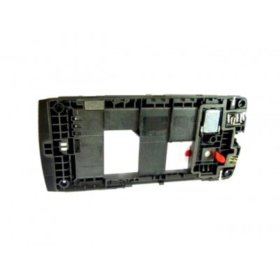 Lcd Frame Middle Chassis For Nokia Asha 500 Yellow By - Maxbhi Com