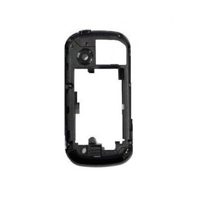 Lcd Frame Middle Chassis For Samsung Corby Plus White By - Maxbhi Com