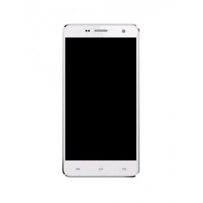 Lcd Frame Middle Chassis For Spice Stellar Mi516 White By - Maxbhi Com