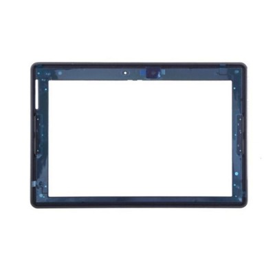 Lcd Frame Middle Chassis For Blackberry 4g Playbook Hspa Plus White By - Maxbhi Com