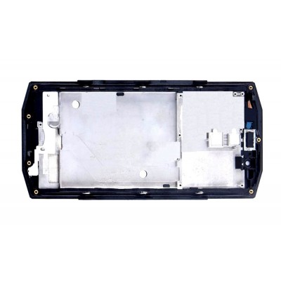 Lcd Frame Middle Chassis For Blackview Bv9000 Pro Black By - Maxbhi Com