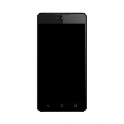 Lcd Frame Middle Chassis For Micromax Canvas Selfie 2 Q340 Black By - Maxbhi Com