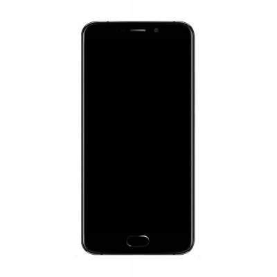 Lcd Frame Middle Chassis For Umi Plus E Black By - Maxbhi Com