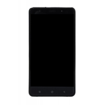 Lcd Frame Middle Chassis For Kara Mega 1 Black By - Maxbhi Com