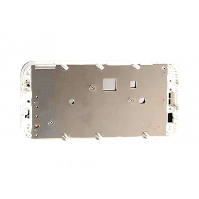 Lcd Frame Middle Chassis For Motorola Moto E Xt1021 White By - Maxbhi Com