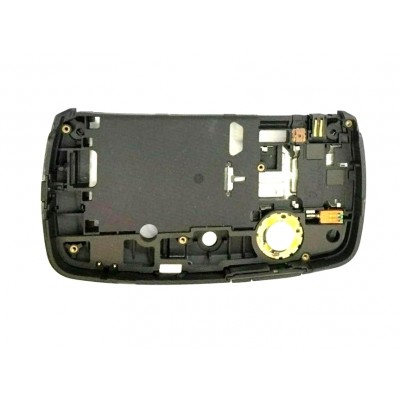 Lcd Frame Middle Chassis For Nokia 7710 Silver By - Maxbhi Com