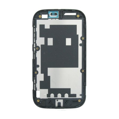 Lcd Frame Middle Chassis For Nokia Lumia 510 Black By - Maxbhi Com