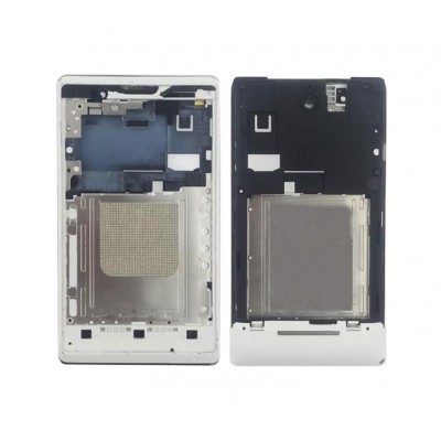 Lcd Frame Middle Chassis For Sony Ericsson Xperia E Pink By - Maxbhi Com