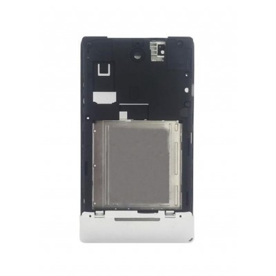 Lcd Frame Middle Chassis For Sony Xperia E Black By - Maxbhi Com