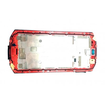 Lcd Frame Middle Chassis For Doogee S70 Red By - Maxbhi Com