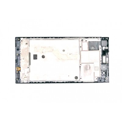 Lcd Frame Middle Chassis For Infinix Zero 3 X552 Black By - Maxbhi Com