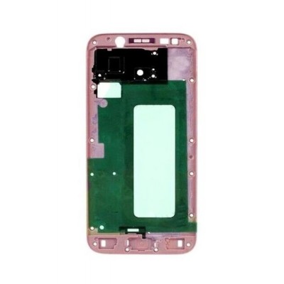 Lcd Frame Middle Chassis For Samsung Galaxy J5 2017 Pink By - Maxbhi Com