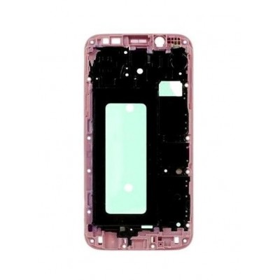 Lcd Frame Middle Chassis For Samsung Galaxy J5 2017 Pink By - Maxbhi Com