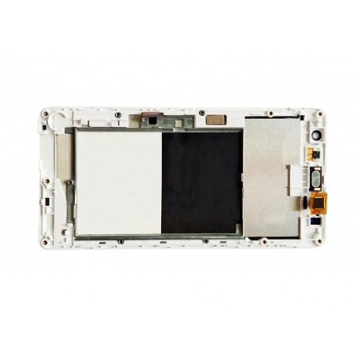 Lcd Frame Middle Chassis For Zopo Color F5 Black By - Maxbhi Com