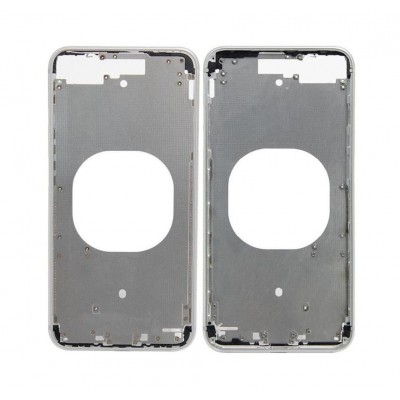 Lcd Frame Middle Chassis For Apple Iphone Se 2 White By - Maxbhi Com