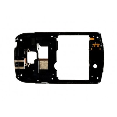 Lcd Frame Middle Chassis For Blackberry Curve 8900 White By - Maxbhi Com