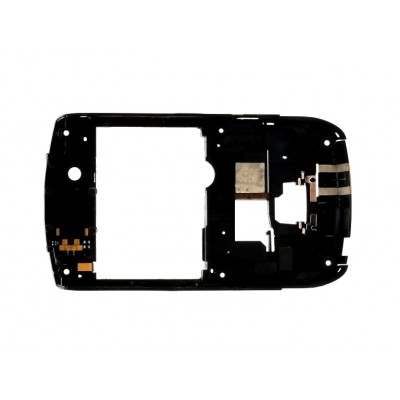 Lcd Frame Middle Chassis For Blackberry Curve 8900 White By - Maxbhi Com