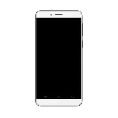 Lcd Frame Middle Chassis For Intex Aqua Q7 Pro Black By - Maxbhi Com