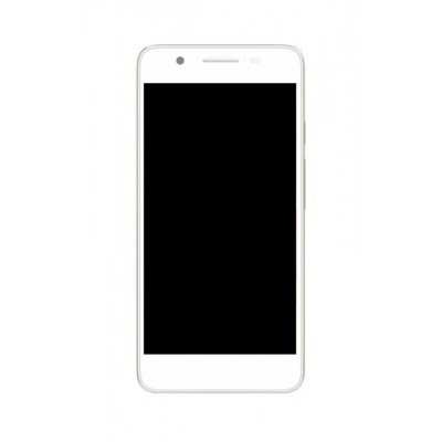 Lcd Frame Middle Chassis For Micromax Canvas Hue Aq5000 Black By - Maxbhi Com