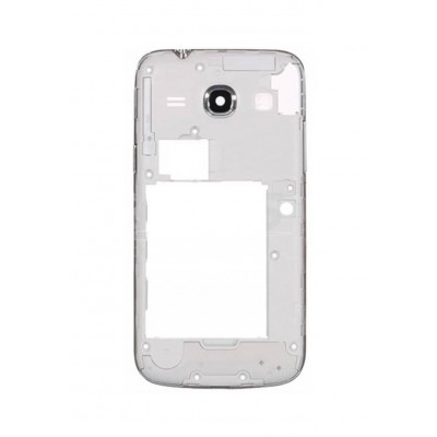 Lcd Frame Middle Chassis For Samsung Galaxy Star Advance White By - Maxbhi Com