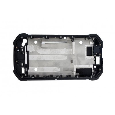Lcd Frame Middle Chassis For Agm X2 Black By - Maxbhi Com