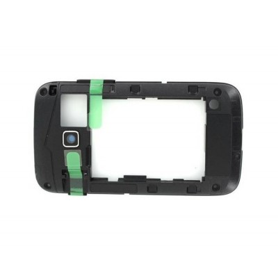 Lcd Frame Middle Chassis For Samsung Galaxy Music Duos Blue By - Maxbhi Com