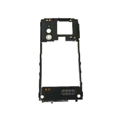 Lcd Frame Middle Chassis For Sony Ericsson W705u Red By - Maxbhi Com
