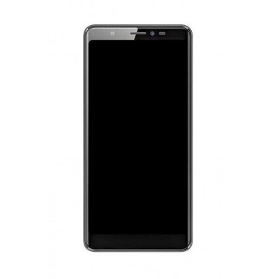 Lcd Frame Middle Chassis For Micromax Canvas Infinity Life Black By - Maxbhi Com