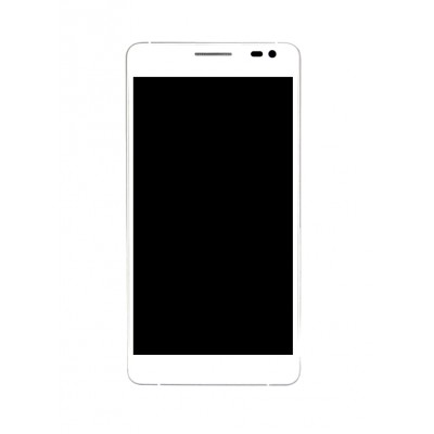 Lcd Frame Middle Chassis For Huawei Ascend D2 White By - Maxbhi Com