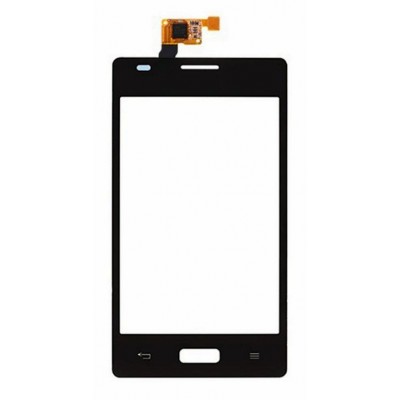 Touch Screen Digitizer For Lg Optimus L5 E610 Black By - Maxbhi Com