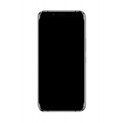Lcd Frame Middle Chassis For Leagoo S8 Pro Black By - Maxbhi Com