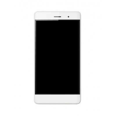 Lcd Frame Middle Chassis For Micromax Canvas Spark 4g Black By - Maxbhi Com