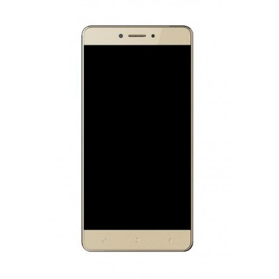 Lcd Frame Middle Chassis For Qmobile King Kong Max Black By - Maxbhi Com