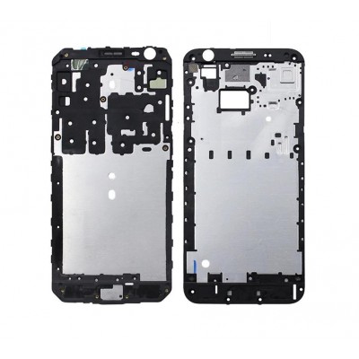 Lcd Frame Middle Chassis For Samsung Galaxy J3 Prime Black By - Maxbhi Com