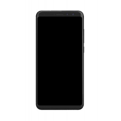 Lcd Frame Middle Chassis For Wiko View Prime Black By - Maxbhi Com