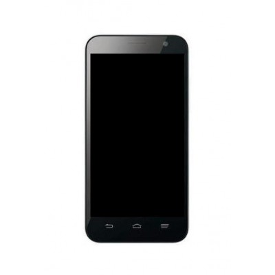 Lcd Frame Middle Chassis For Zte Blade Q Plus Black By - Maxbhi Com