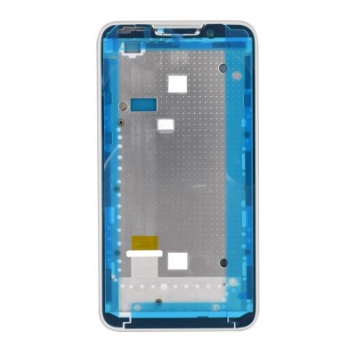Lcd Frame Middle Chassis For Htc Desire 516 Dual Sim White By - Maxbhi Com