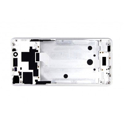 Lcd Frame Middle Chassis For Wiko Highway Pure 4g White By - Maxbhi Com