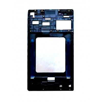 Lcd Frame Middle Chassis For Lenovo Tab 3 730x Black By - Maxbhi Com