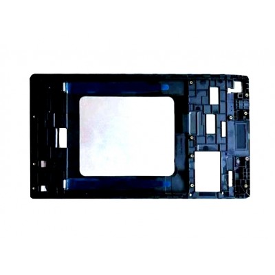 Lcd Frame Middle Chassis For Lenovo Tab 3 730x Black By - Maxbhi Com